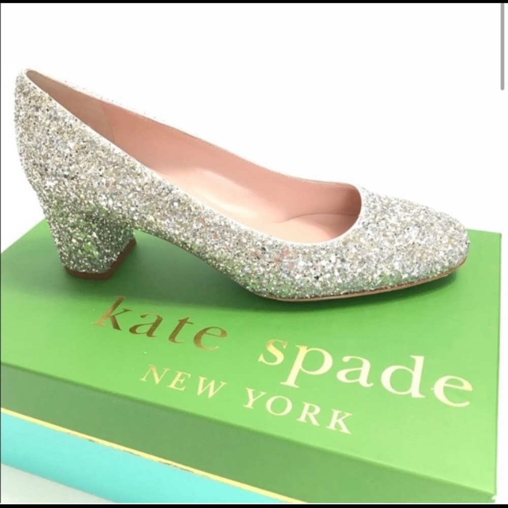Kate Spade Glitter Pumps